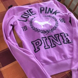 Pink sweatshirt